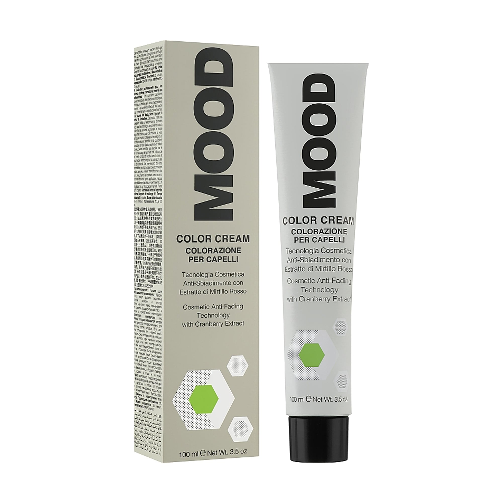 Перманентна крем-фарба для волосся Mood Color Cream 3 Dark Brown, 100 мл